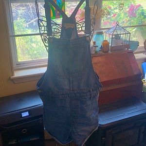 Madewell short overalls
